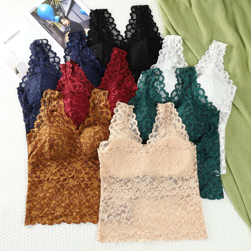 8901长款蕾丝美背