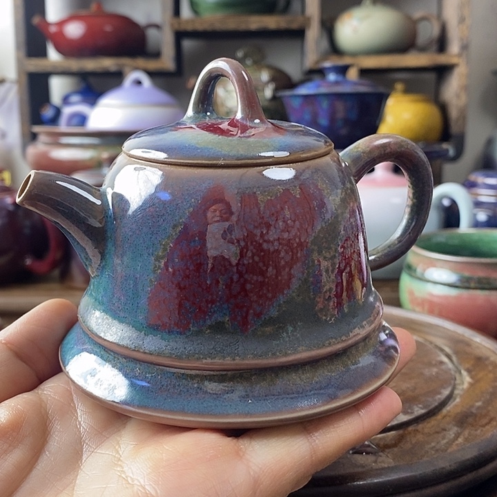 中国神后钧瓷茶具