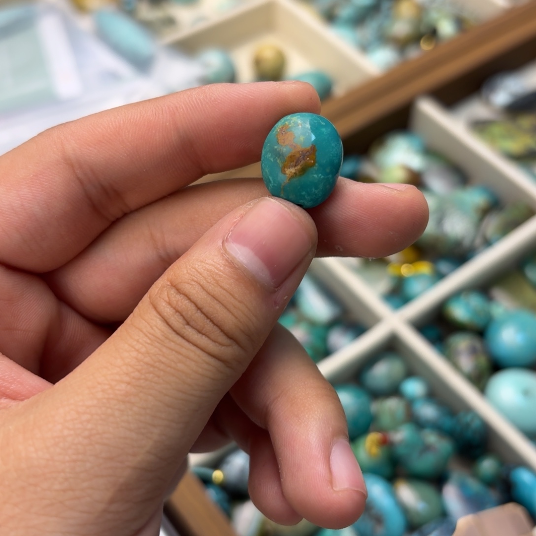 南红玛瑙未镶嵌绿松石