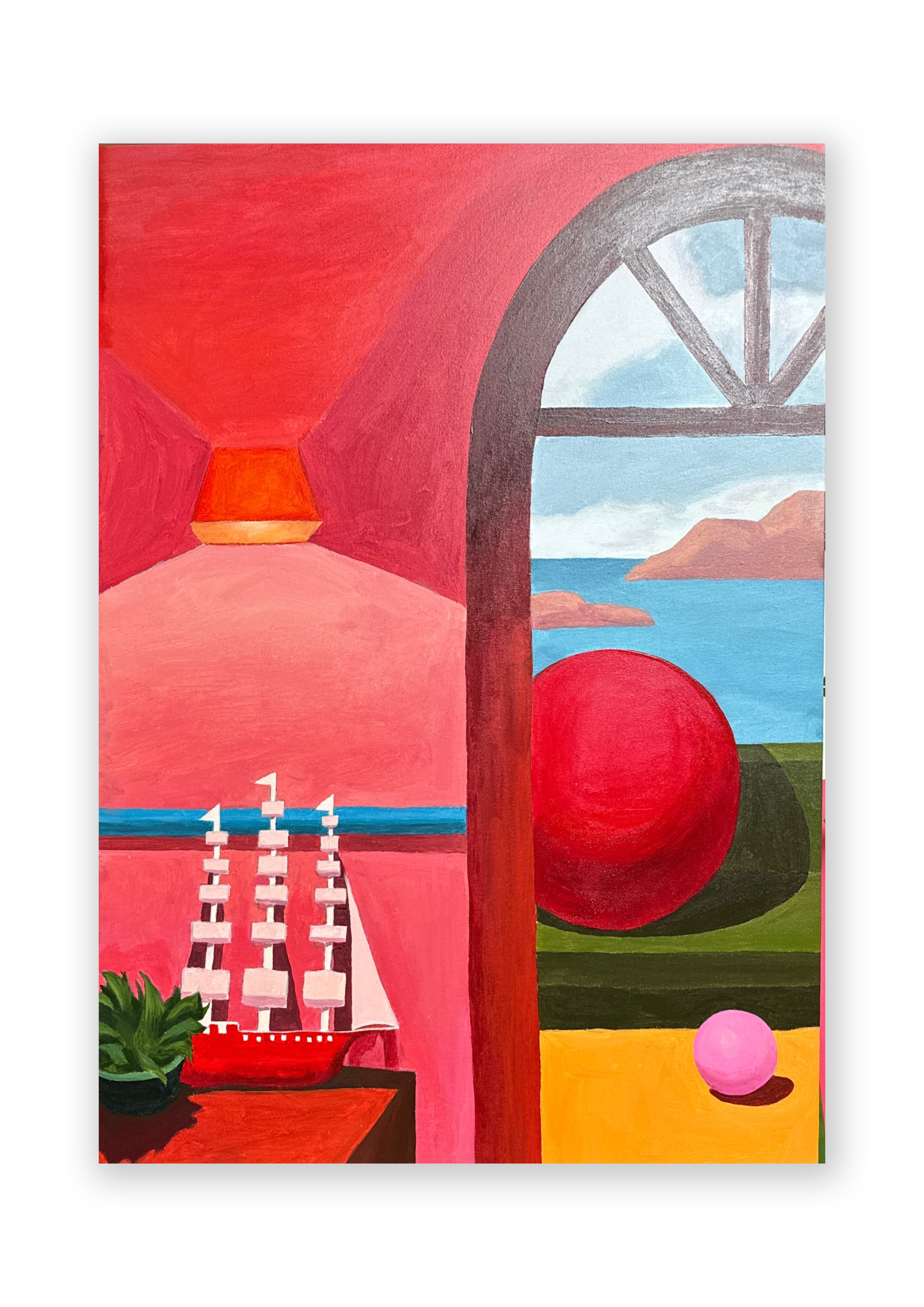 【航海梦】“75×100” No.128/丙烯手工装饰画