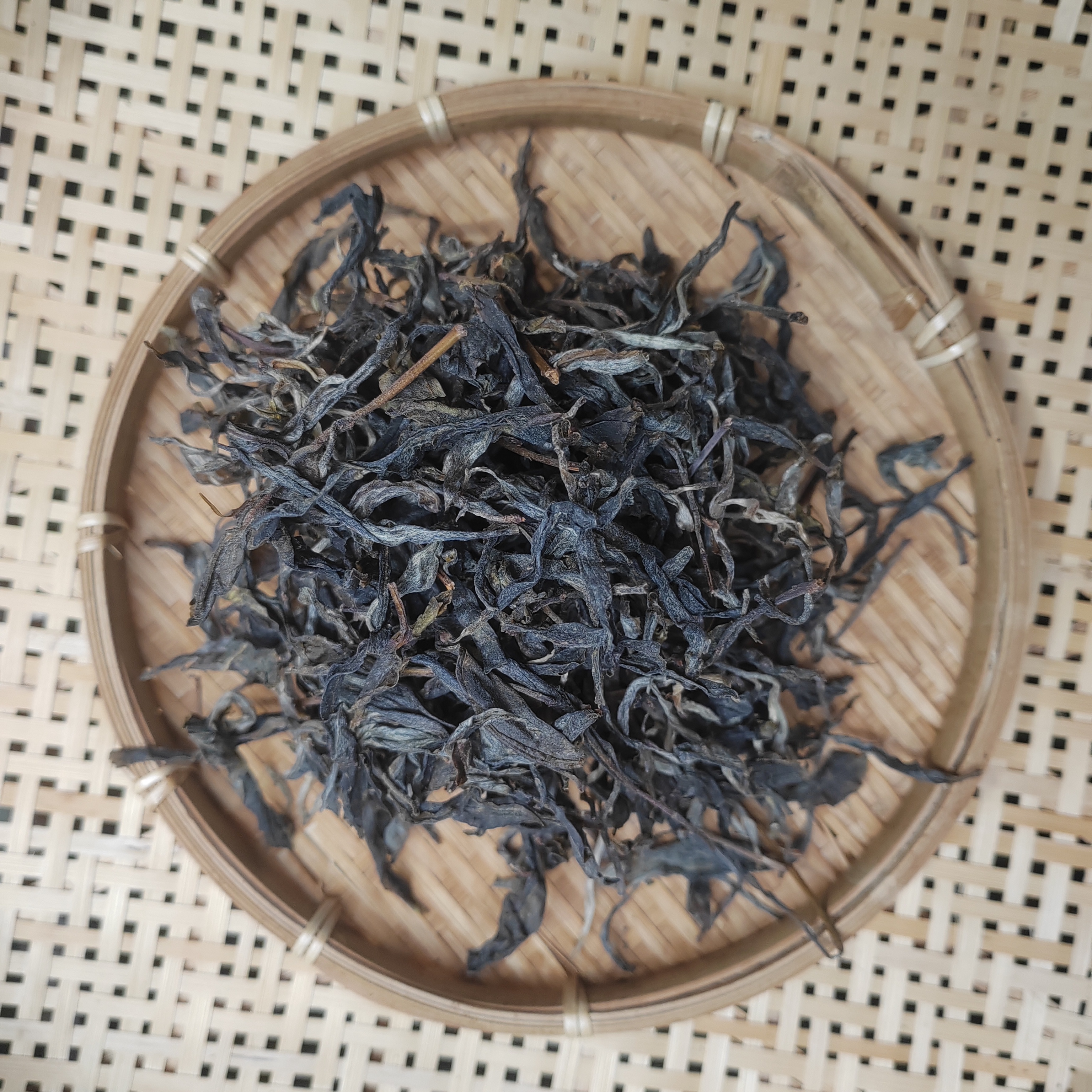 2025年 正气塘正山 二棵树单株头春 100克 晒青毛茶生茶【195】12-7