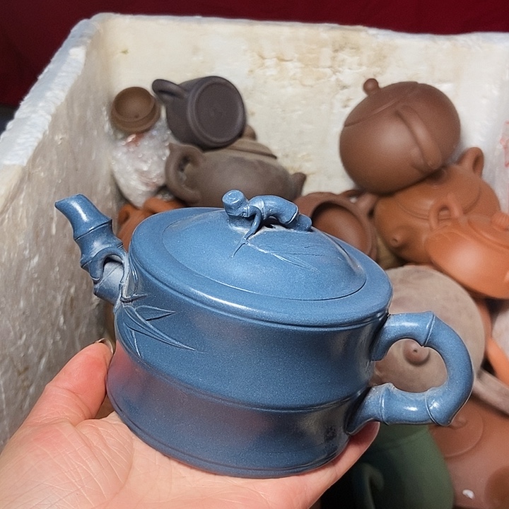 茶壶紫砂手工制作宜兴紫砂手工茶壶