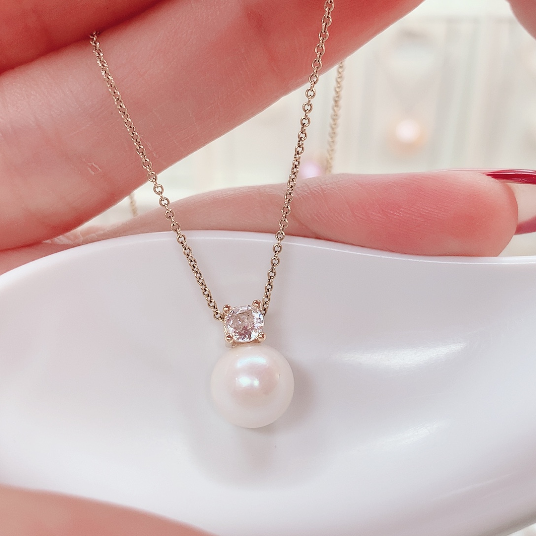 合金吊坠(赠链)淡水珍珠