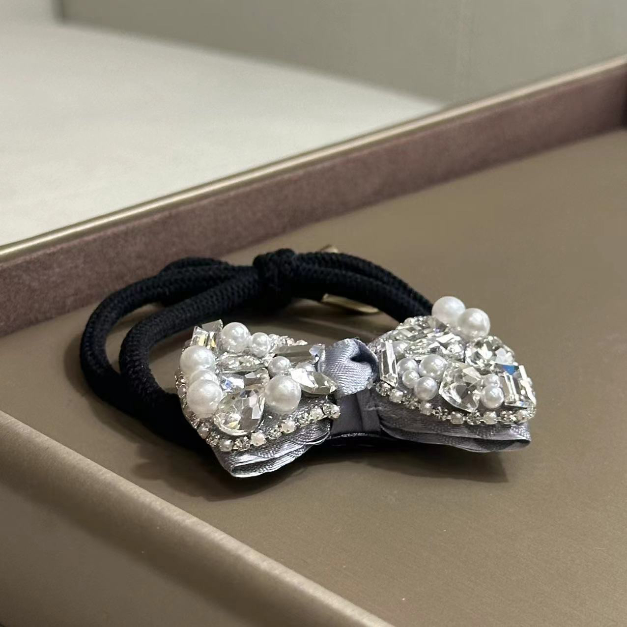 轻奢气质蝴蝶结发绳-4690