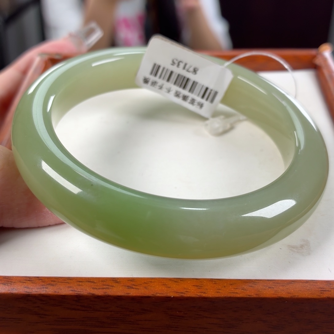 和田玉手镯未镶嵌30