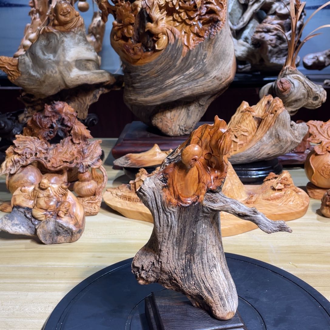 柏木太行崖柏工艺品