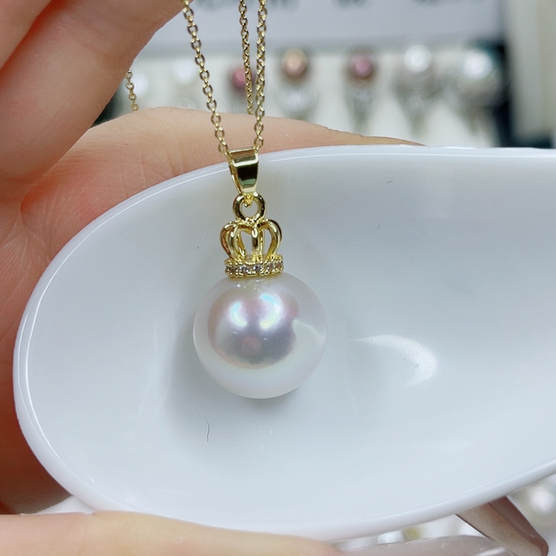 淡水珍珠合金吊坠(赠链)