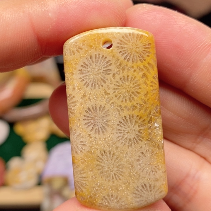 硅化珊瑚（珊瑚玉）手镯未镶嵌