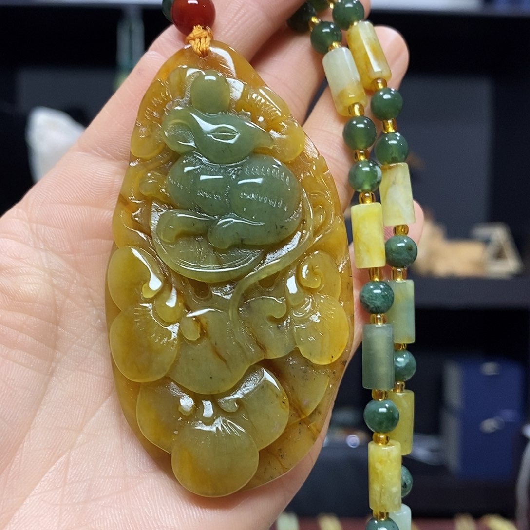 岫玉挂件吊坠未镶嵌