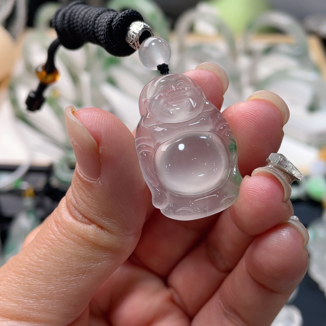 吊坠(不含链)未镶嵌石英质玉火**丽