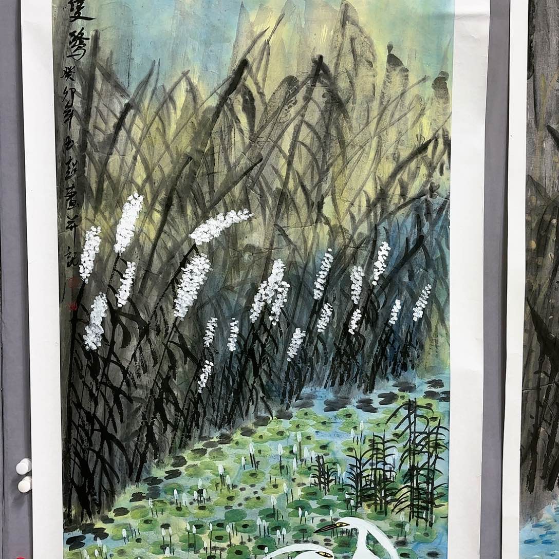 国画国画纯手绘作品请放心去藏