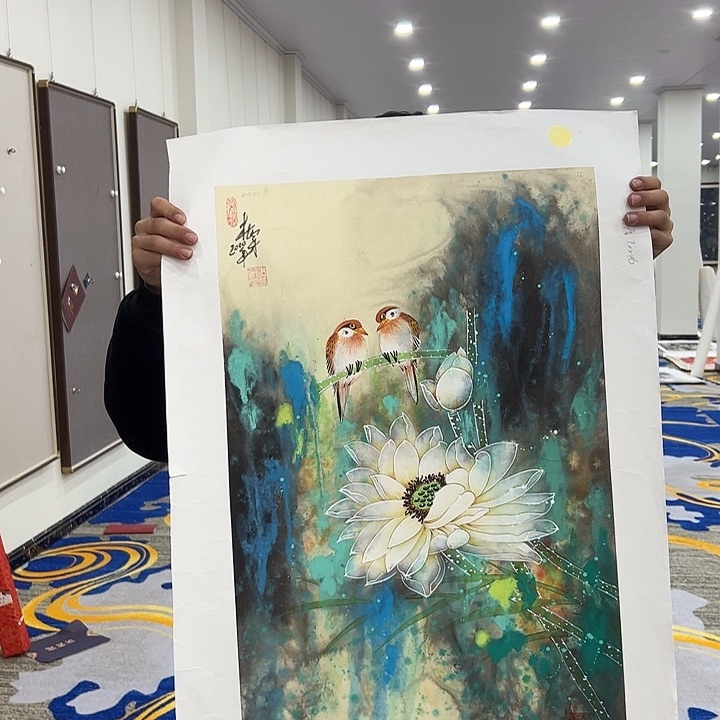 国画友*杜宝才去伪存真！