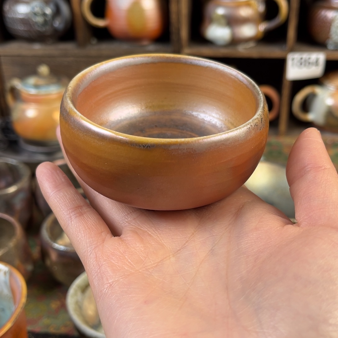 杯柴烧茶器主人杯杯