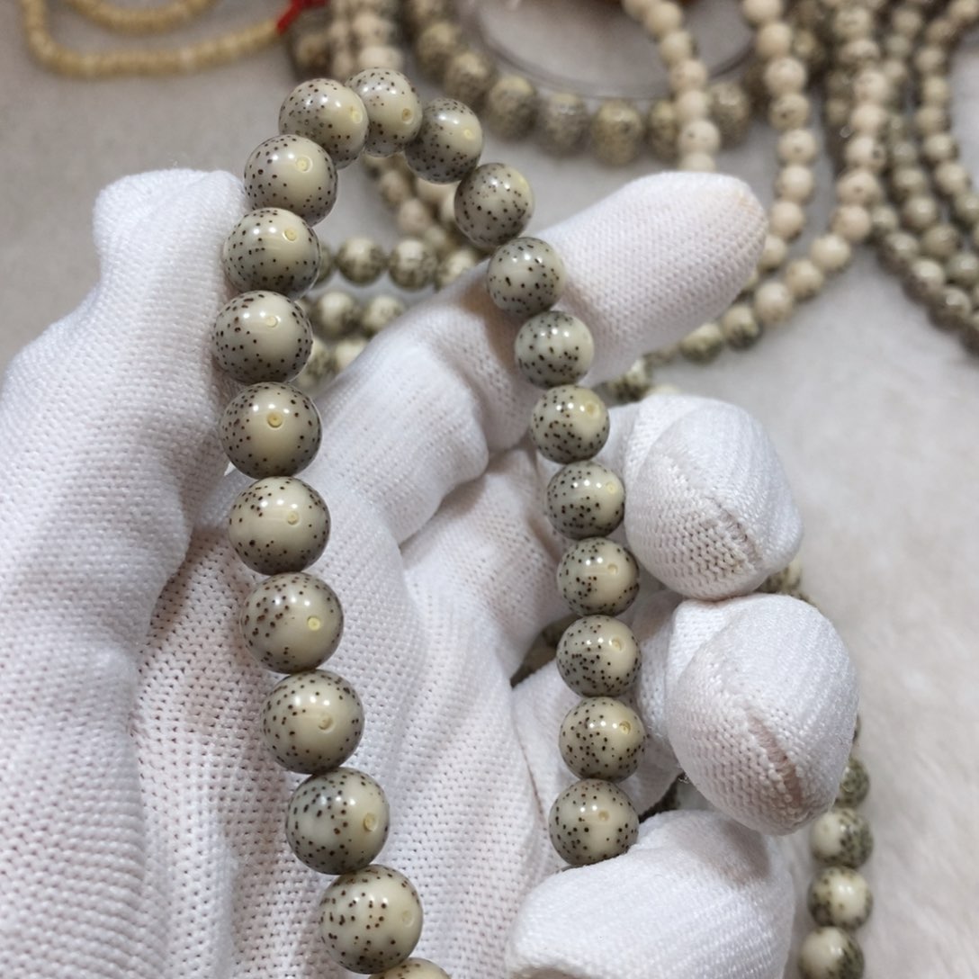 星月菩提手串石玉9圆