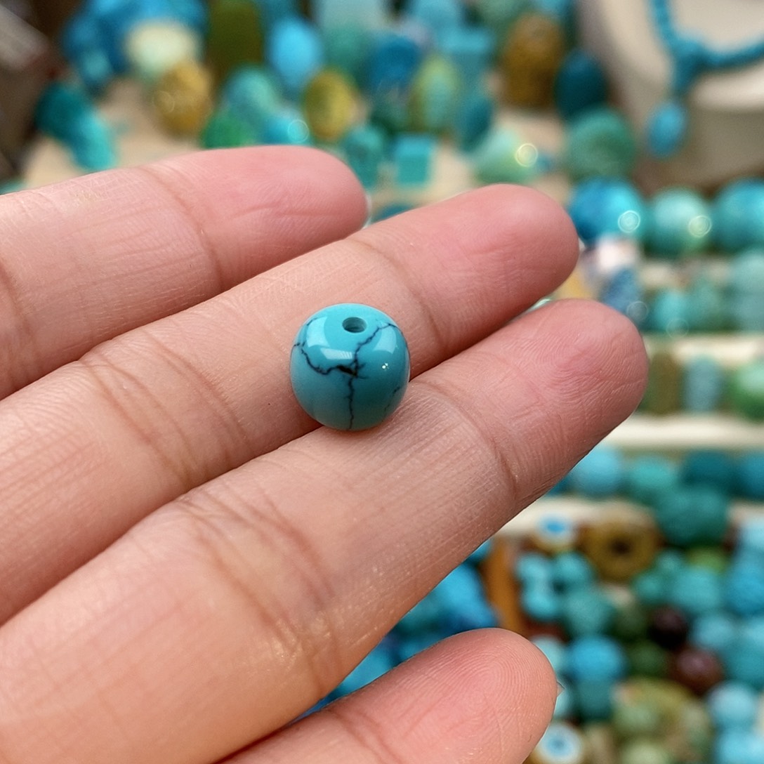 绿松石珠宝奇石未镶嵌8.9