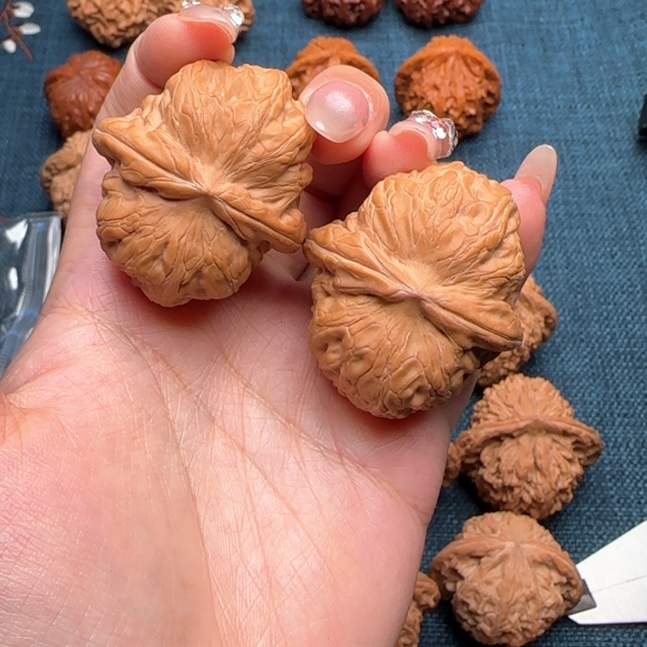 文玩核桃把件十*平谷元宝41