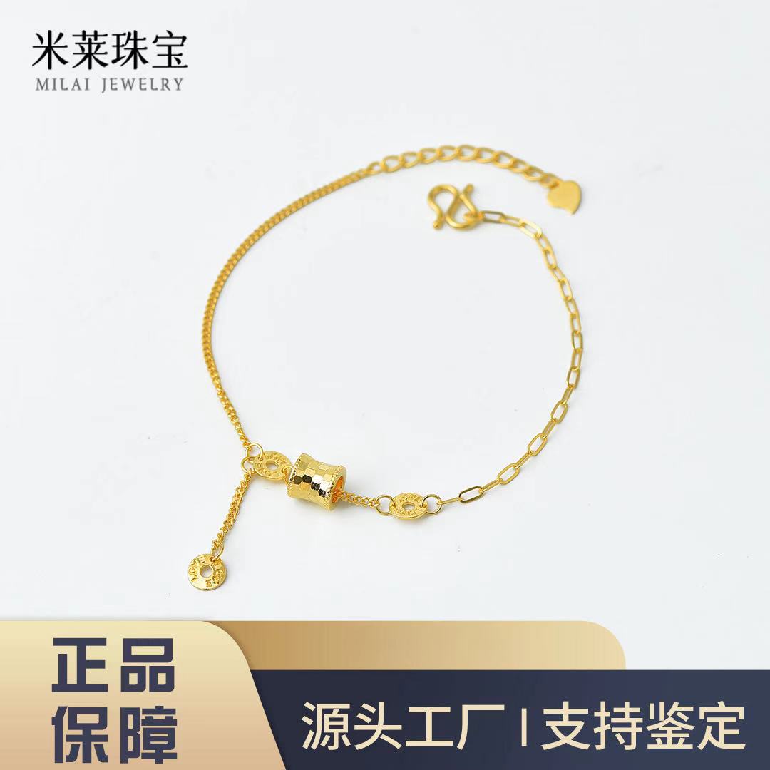 足银手链 时尚简约 小蛮腰手链百搭气质精致