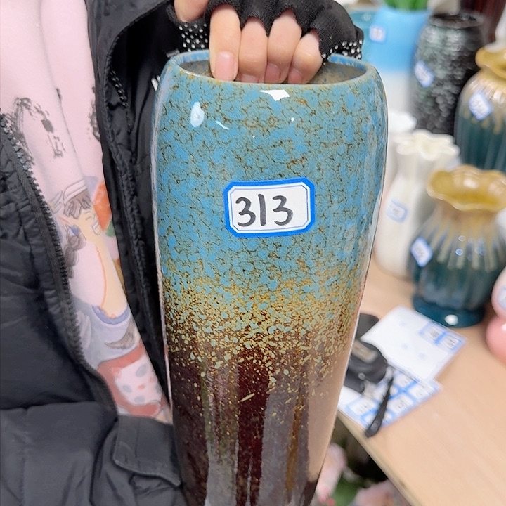 瓶313号复古陶瓷高25厘米一个