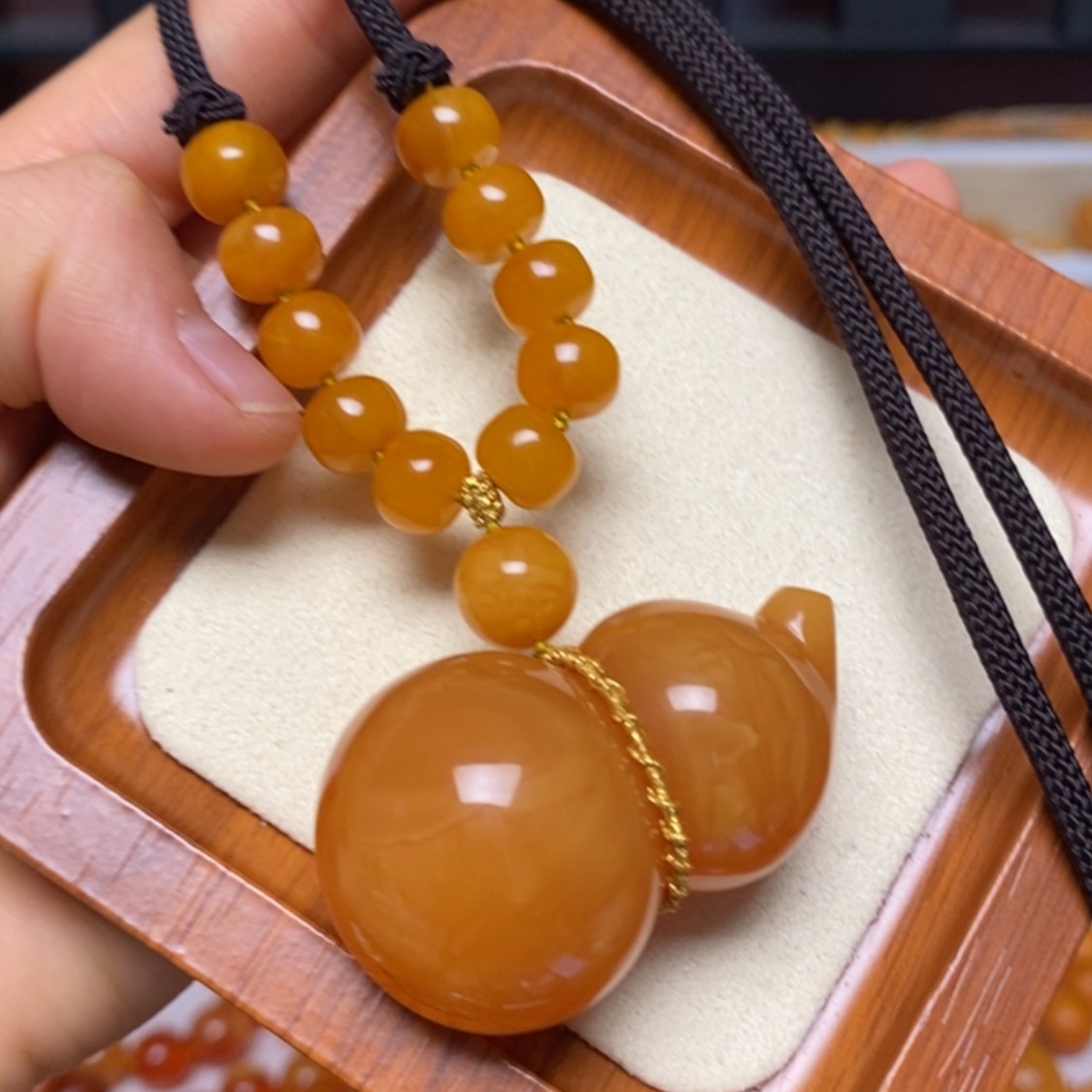 【闪购商品】未镶嵌颈饰蜜蜡项链