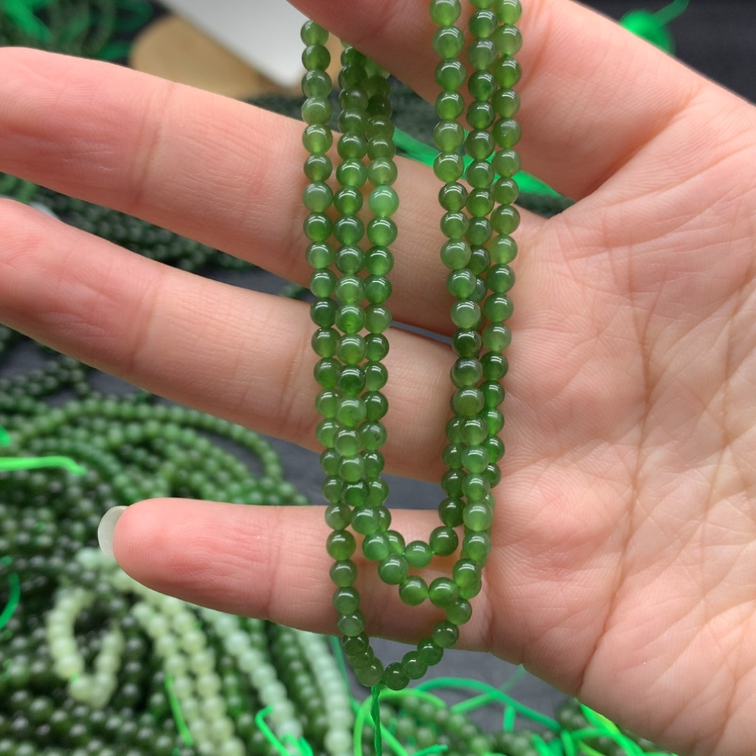 和田玉（糖玉）未镶嵌手链4