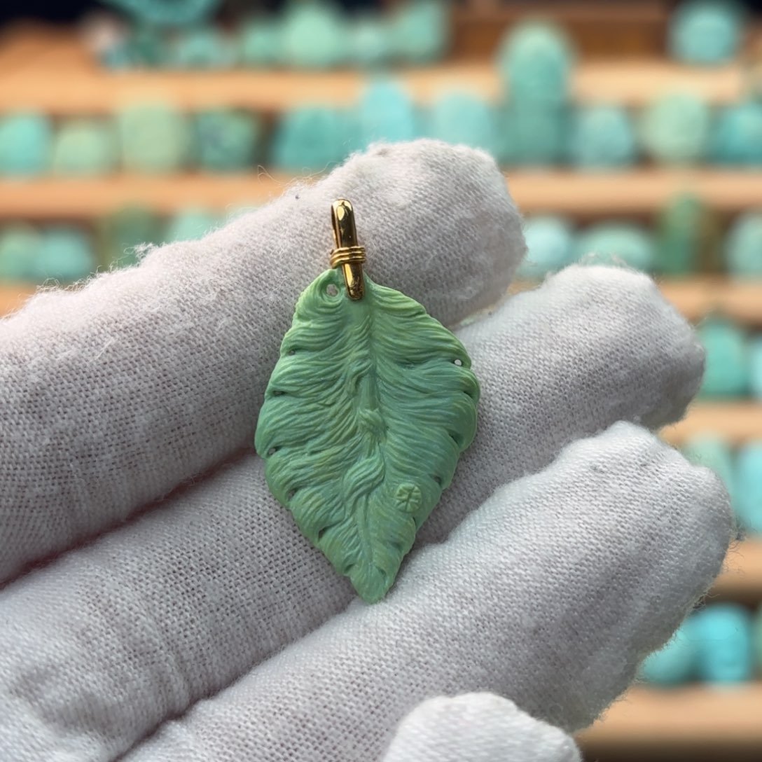 绿松石未镶嵌配饰