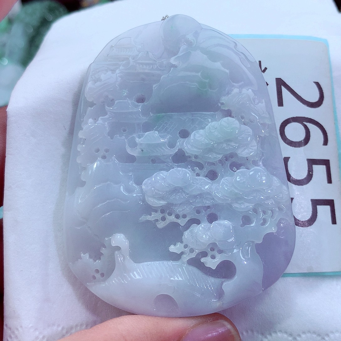 吊坠(不含链)未镶嵌翡翠