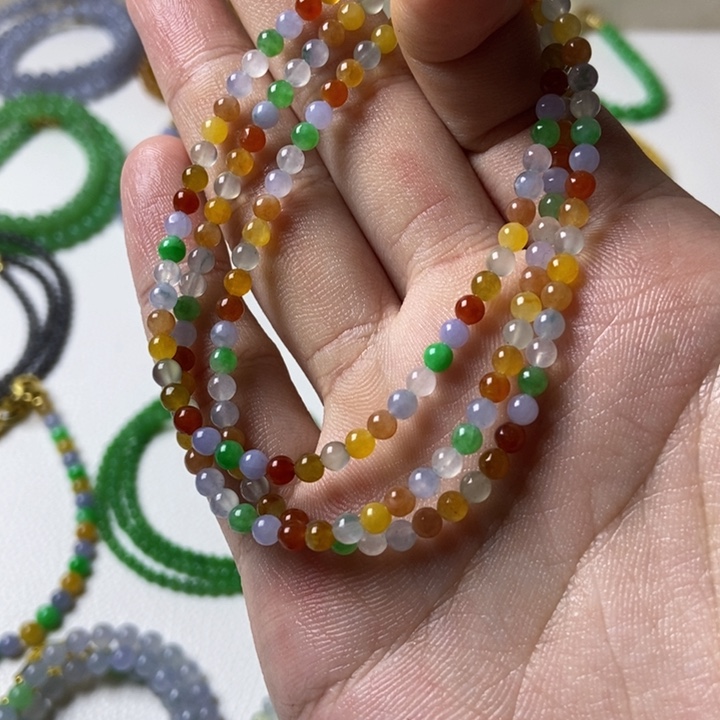 定制翡翠未镶嵌缅甸翡翠A货卡3.7