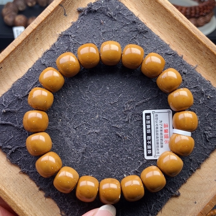 手串紫金鼠12mm精品短轴黄金甲老型