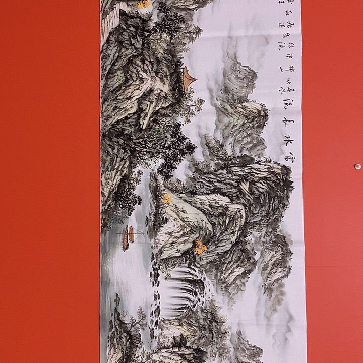 国画山水花鸟字画书画国画