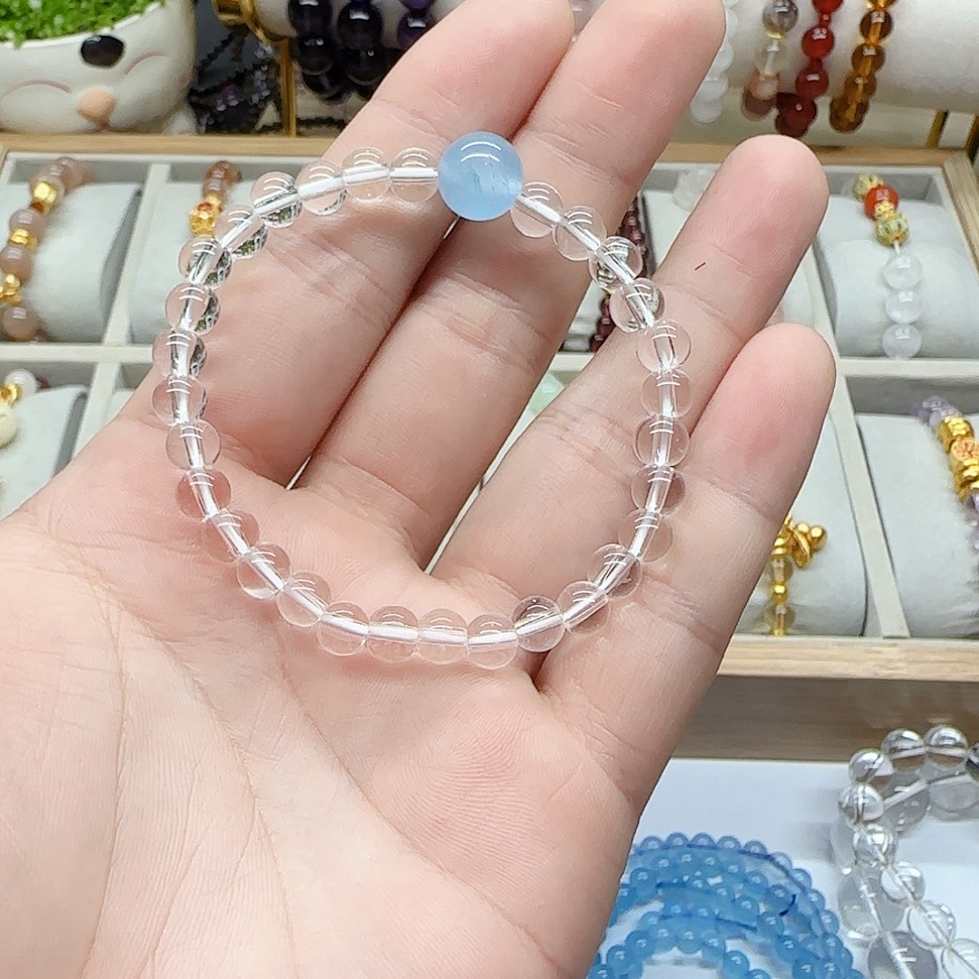 水晶手链未镶嵌水晶
