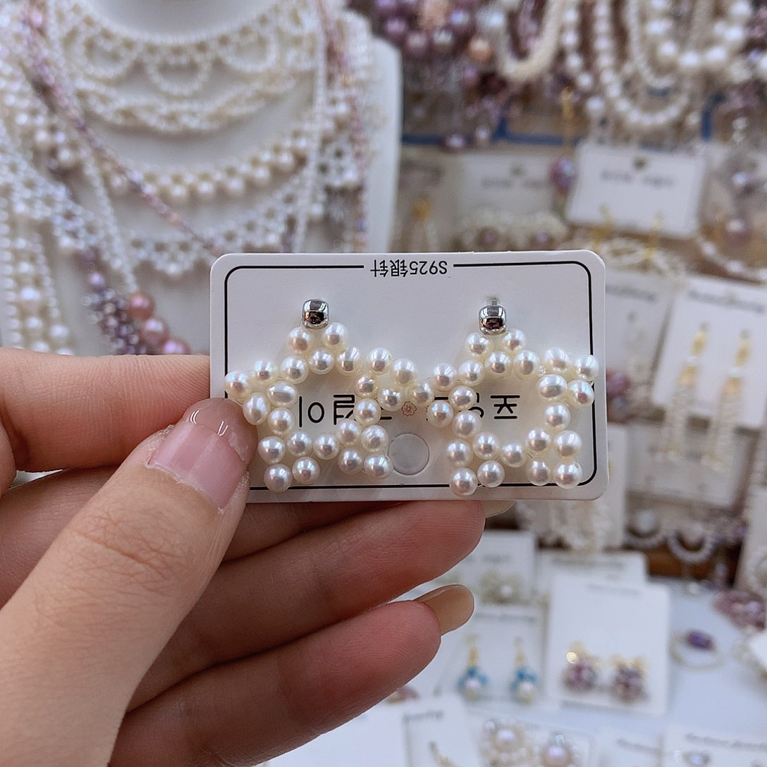 项链银S925镶嵌淡水珍珠文***?