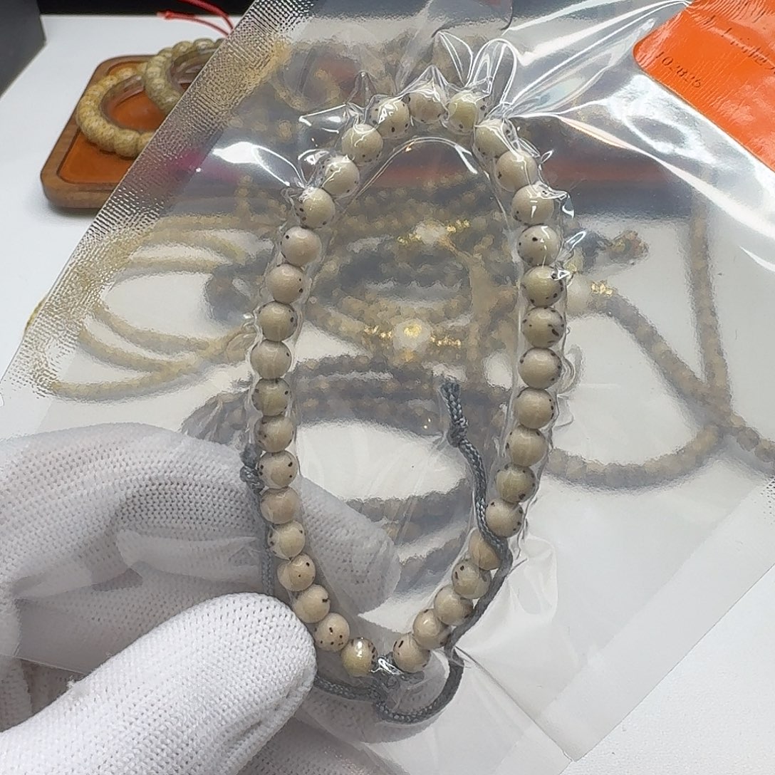 星月菩提吊坠211梵天糯冰石玉河豚6圆手持一物一图