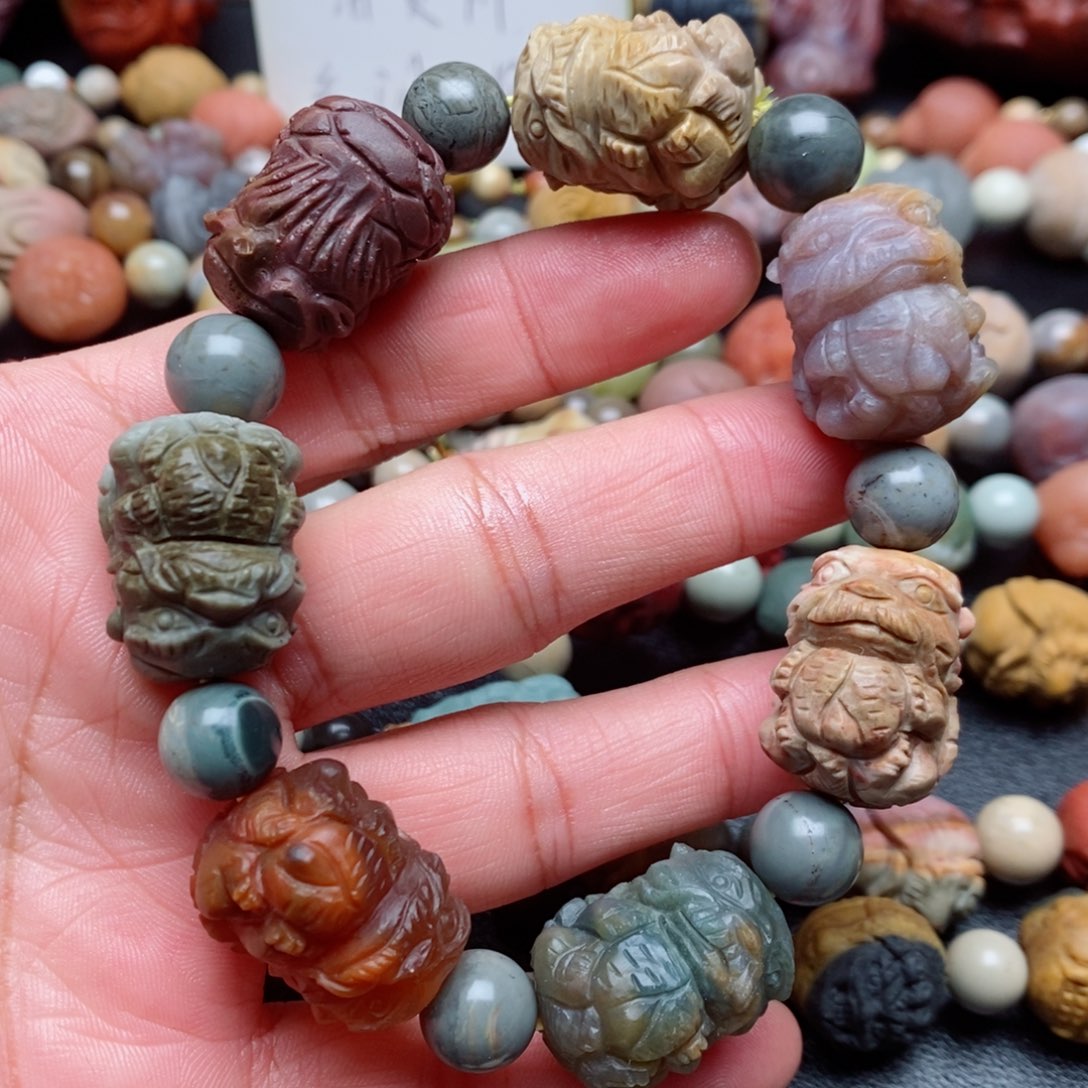 未镶嵌手串玛瑙/玉髓