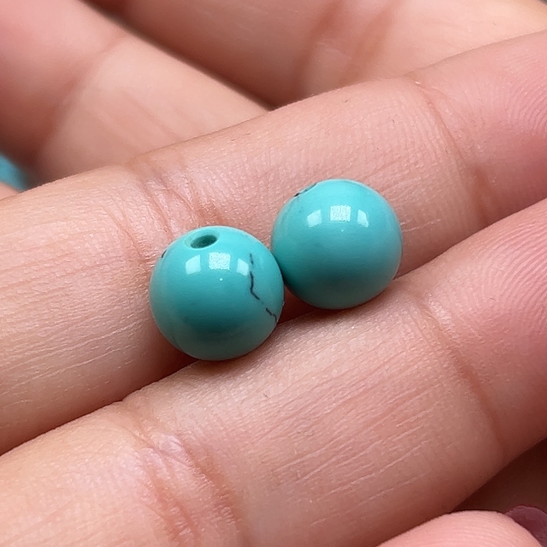 绿松石珠宝半成品未镶嵌?****?