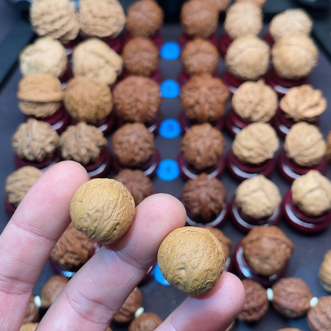 把件文玩核桃光头强