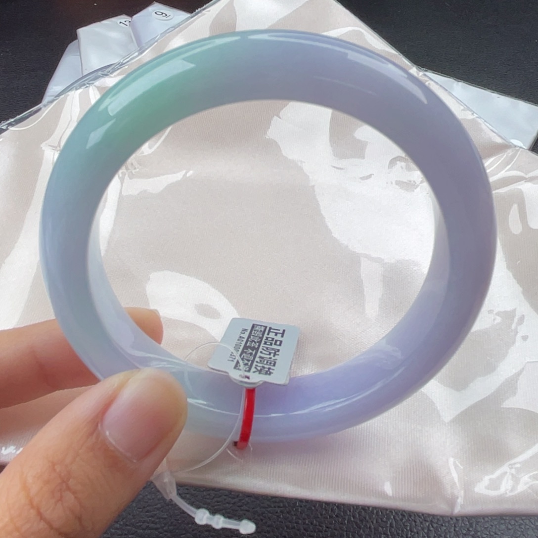 翡翠手镯未镶嵌58正圈