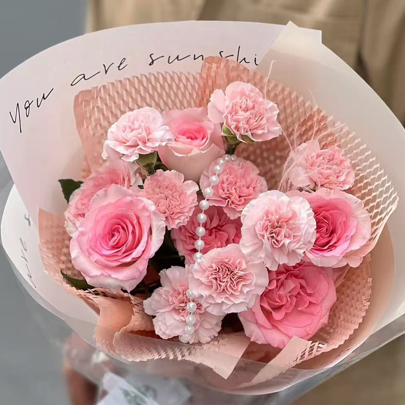 【玫瑰组合】单头玫瑰多头泡泡鲜花花束云南昆明基地直发家用水养花