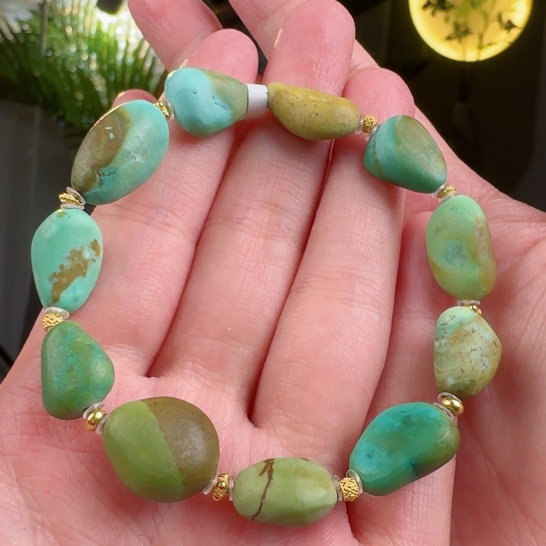 绿松石珠宝奇石未镶嵌