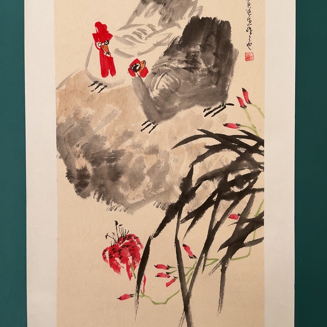 国画董老师的作品