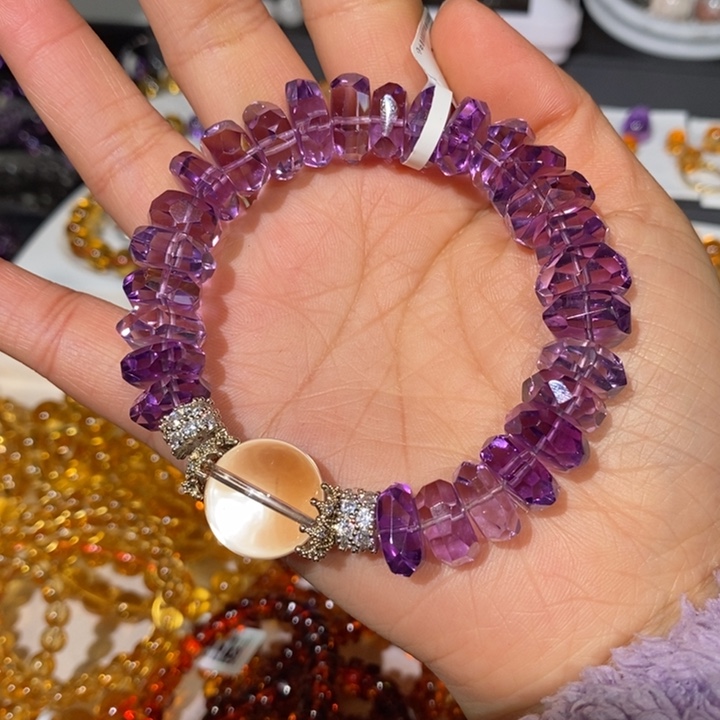 水晶手链未镶嵌烟花切