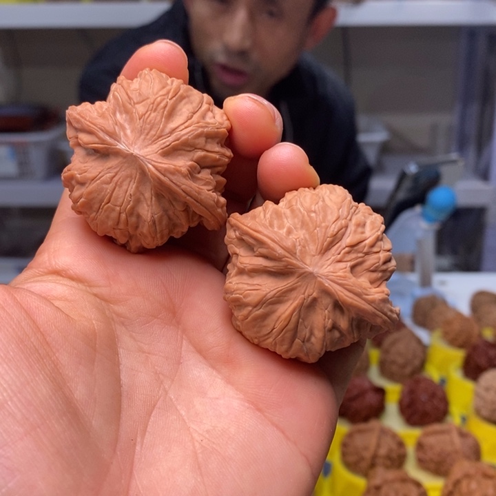 文玩核桃吊坠文玩核桃磨盘43～歪磨