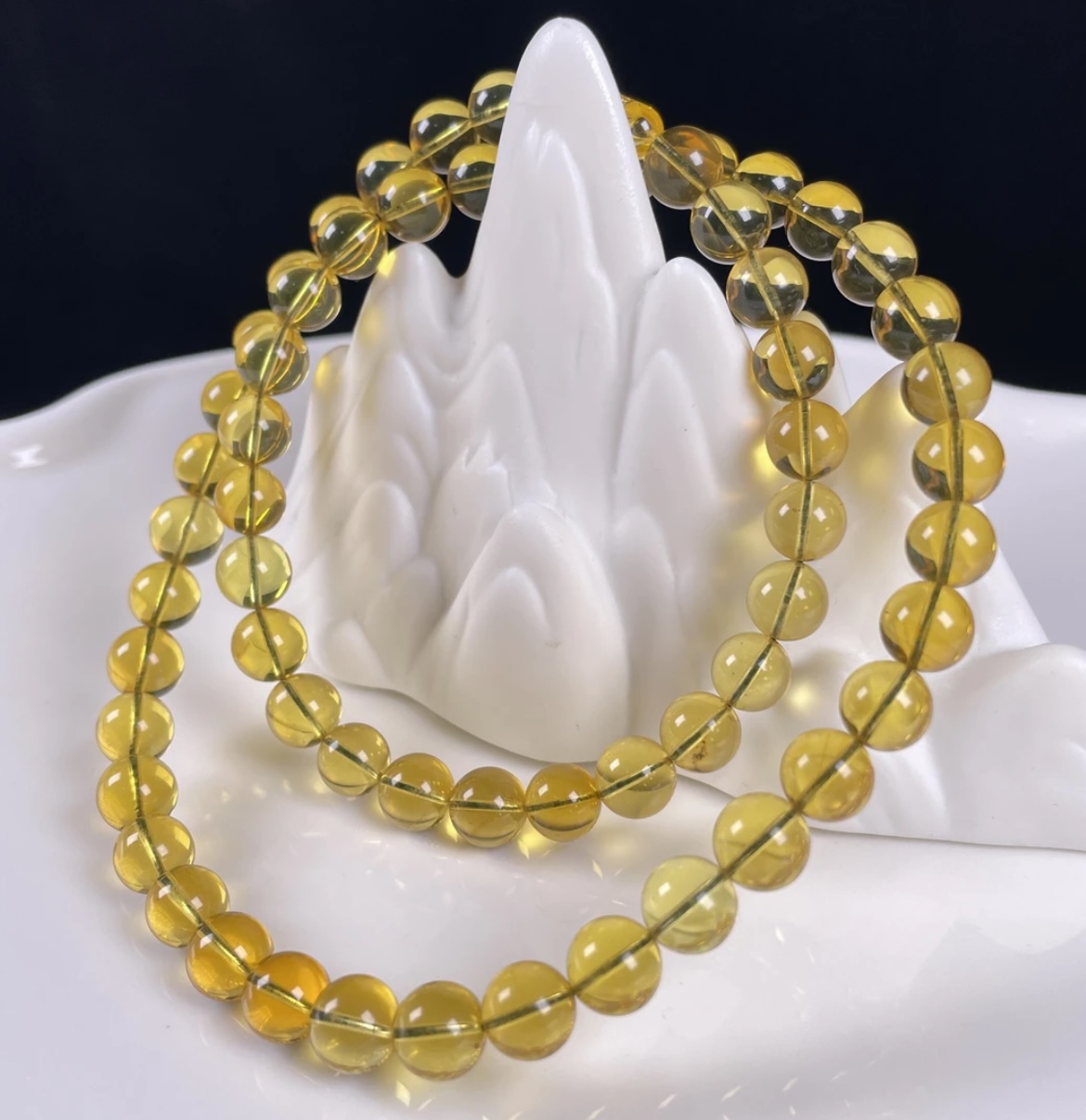 （正品保障）多米尼加篮珀7A净水级项链