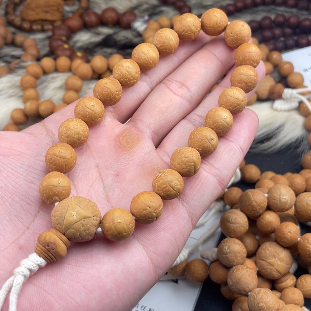 手串凤眼菩提T86-k40凤眼菩提12+同树新籽