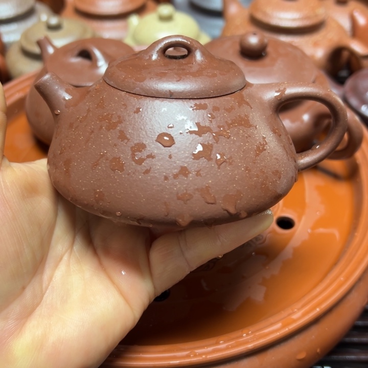 茶壶紫砂艺*宜兴原矿底槽清