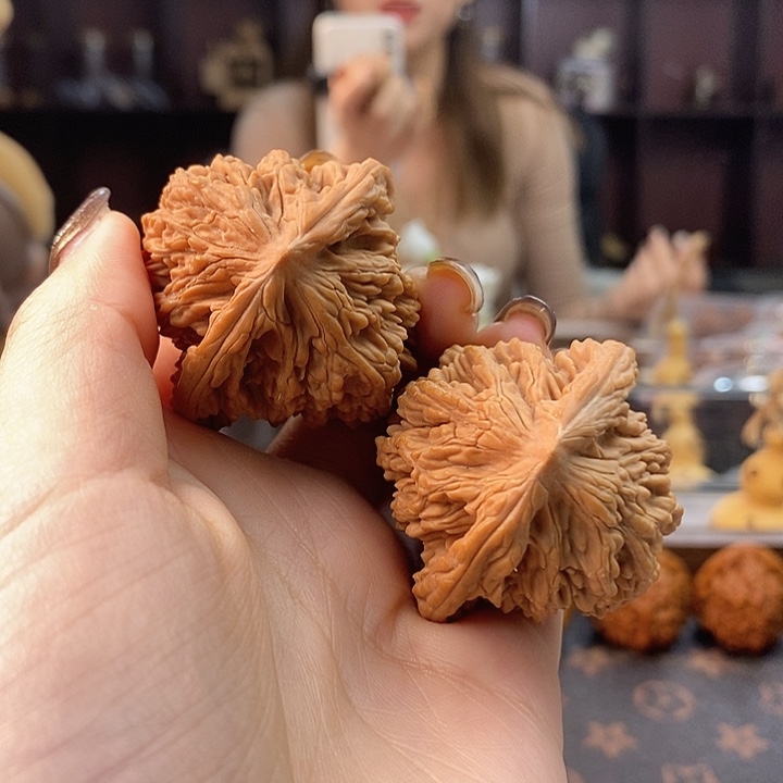 吊坠文玩核桃虎头