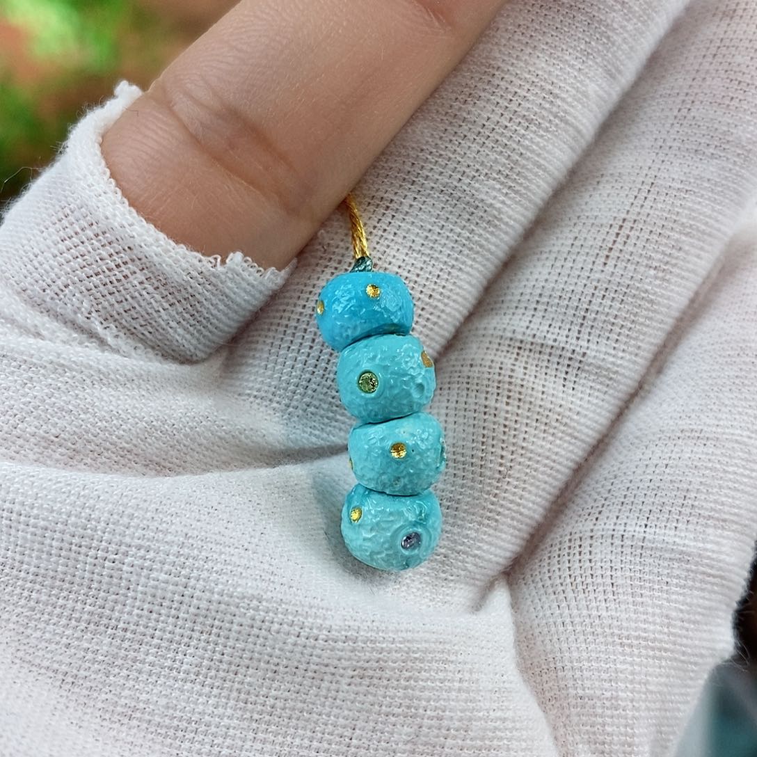 绿松石珠宝奇石未镶嵌