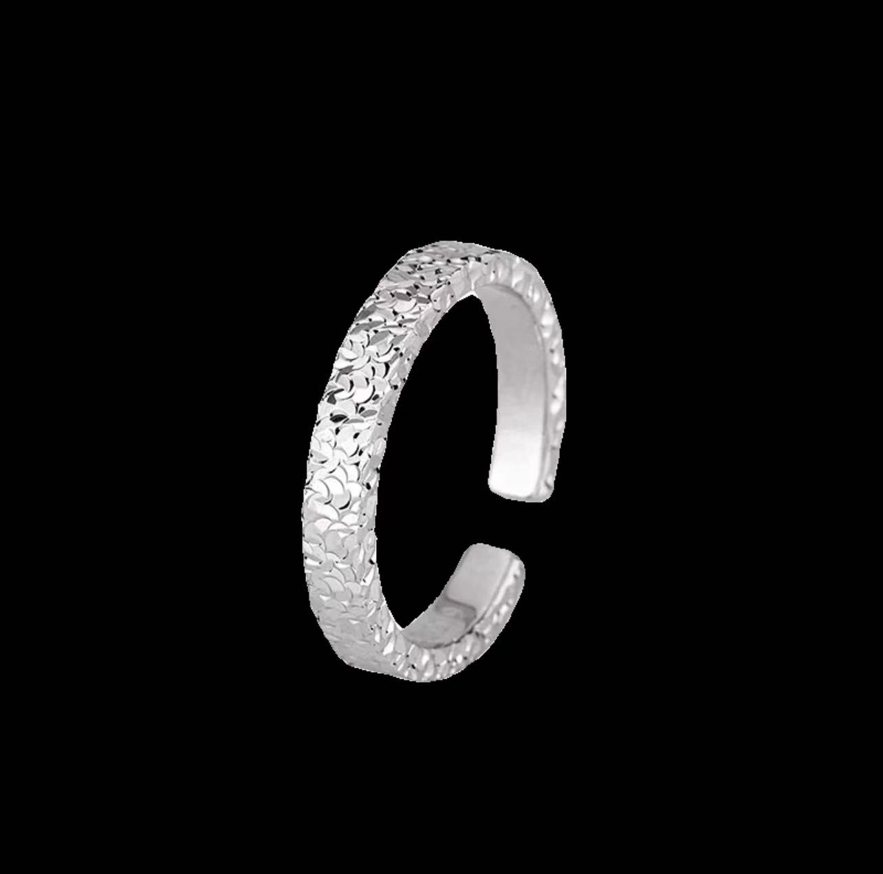 锤纹戒指无礼盒YZ071 8