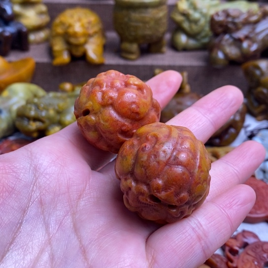 蛇纹石玉未镶嵌颈饰86