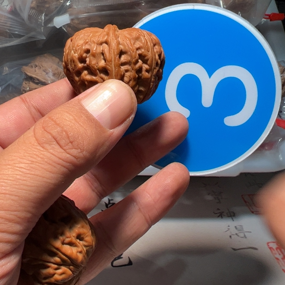 南***．文玩核桃，蓝色03号