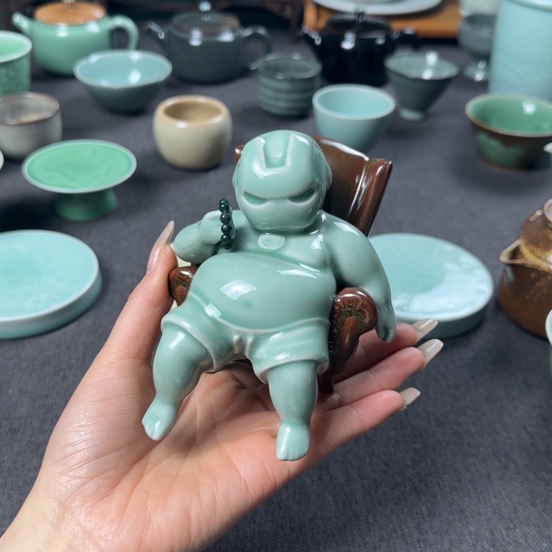 小叶玩泥巴手工茶器